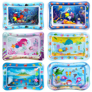 Tapis d'Eau Gonflable d'Éveil Bébé