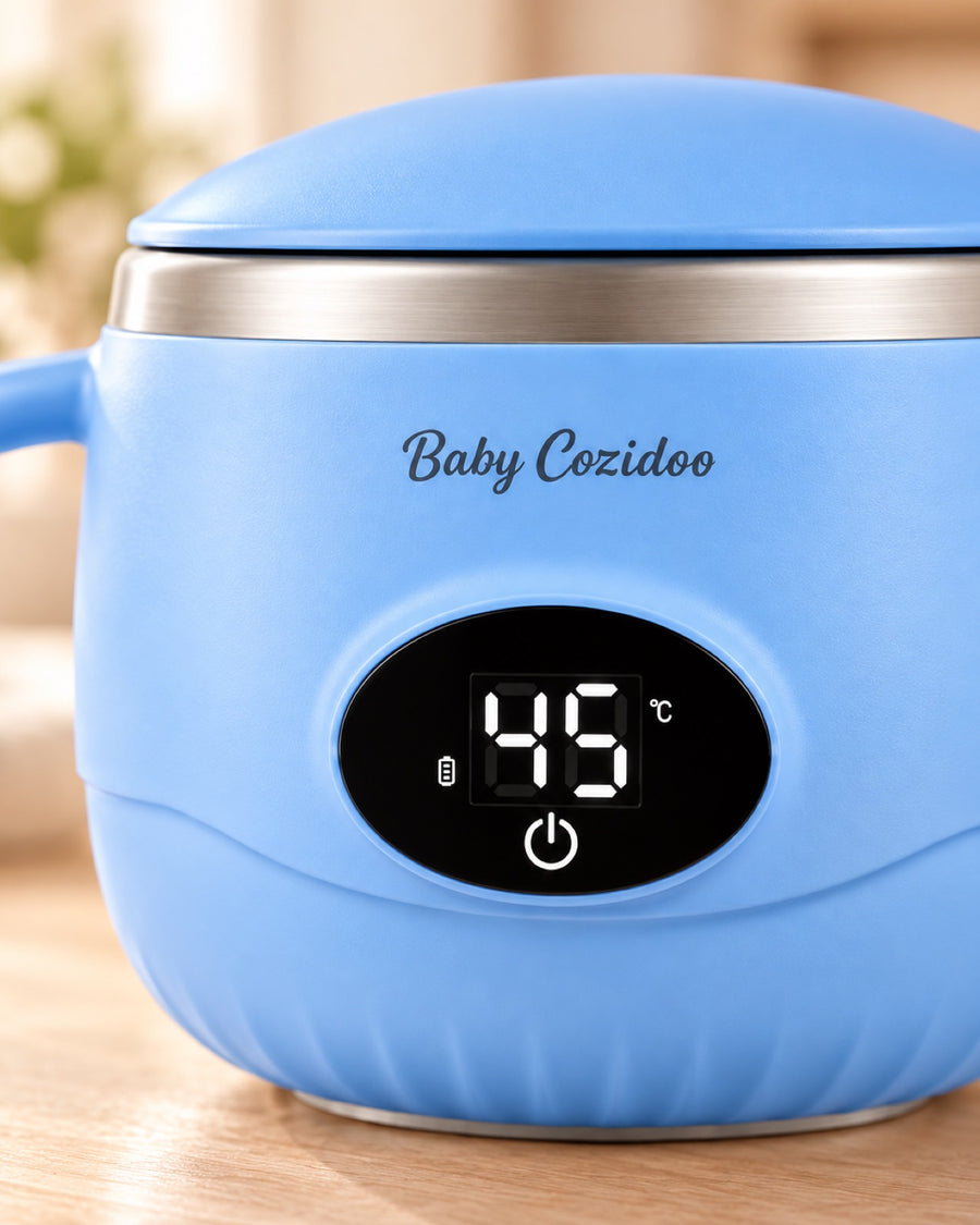 Écran de température du chauffe-repas Babycozidoo à 45 °C